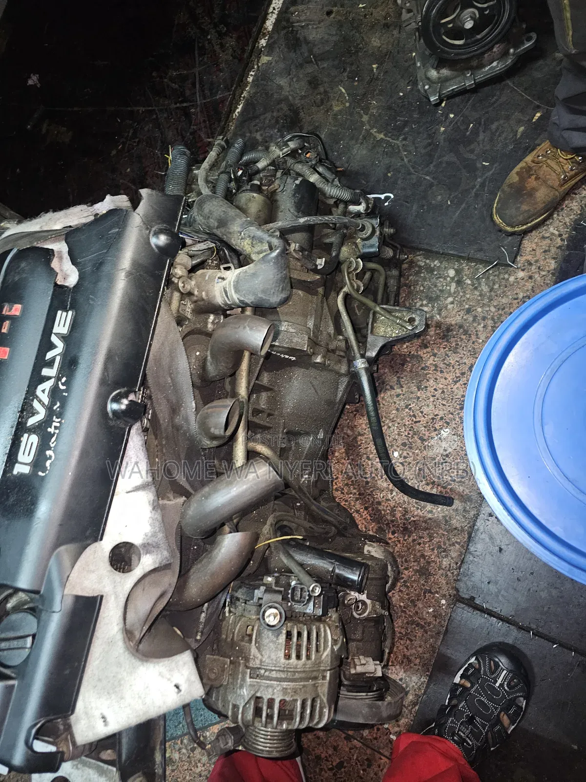 2az Complete Engine Harrier