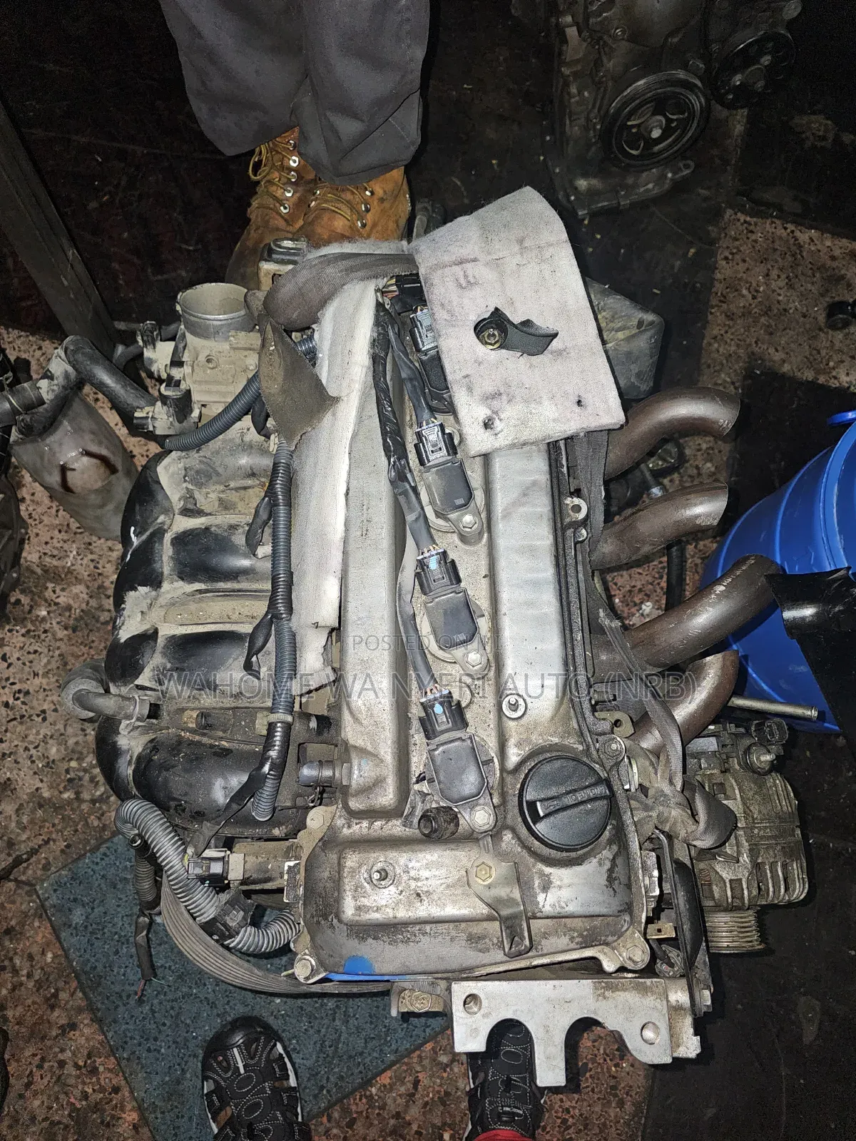 2az Complete Engine Harrier