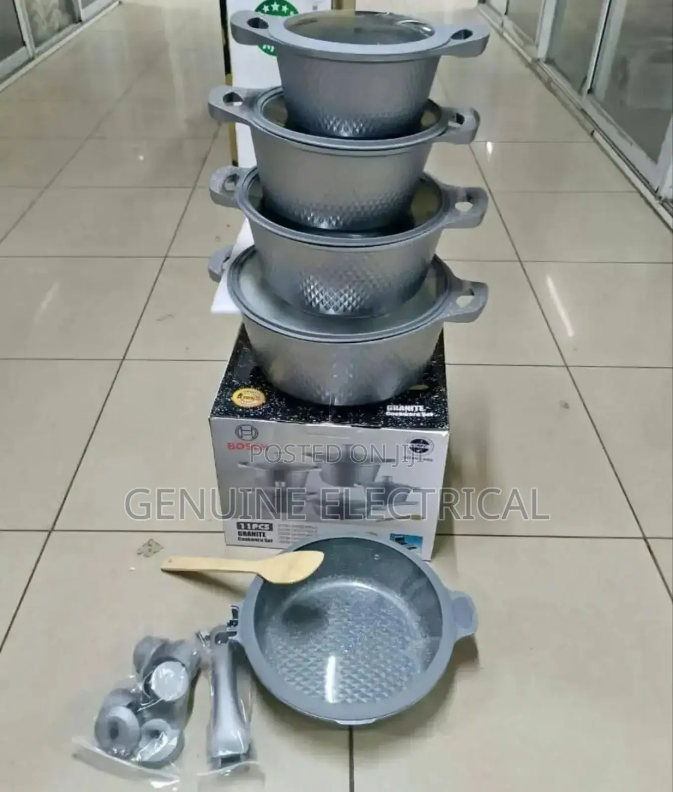Cookware Set New Model Granite Coating Non- Stick