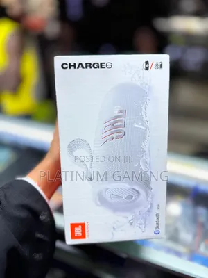 White JBL Charge 6