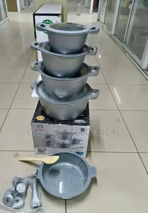 11 PCS Silicon Bosch Sleek Elegant Granite Cookware Set