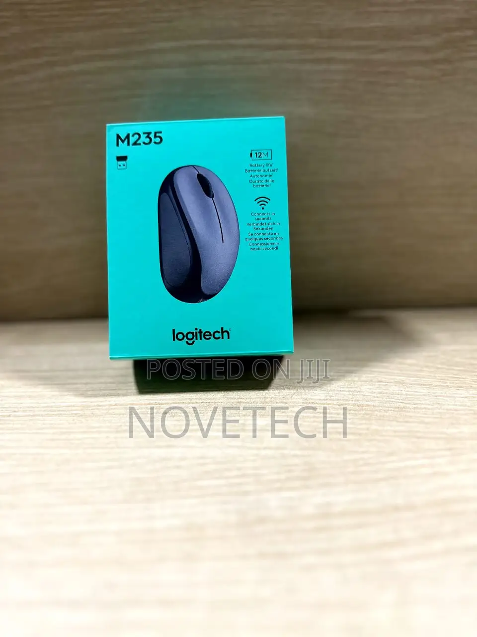 Logitech M235 Wireless Mouse, 2.4 GHZ With Usb Receiver