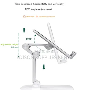 Universal Angle Adjustable 4"-12.9" Tablet Mobile Holder