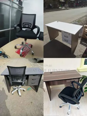 Unique 1m Office Desk Plus Mesh Office Chair Qj9tf