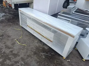 Golden White Tv Stand