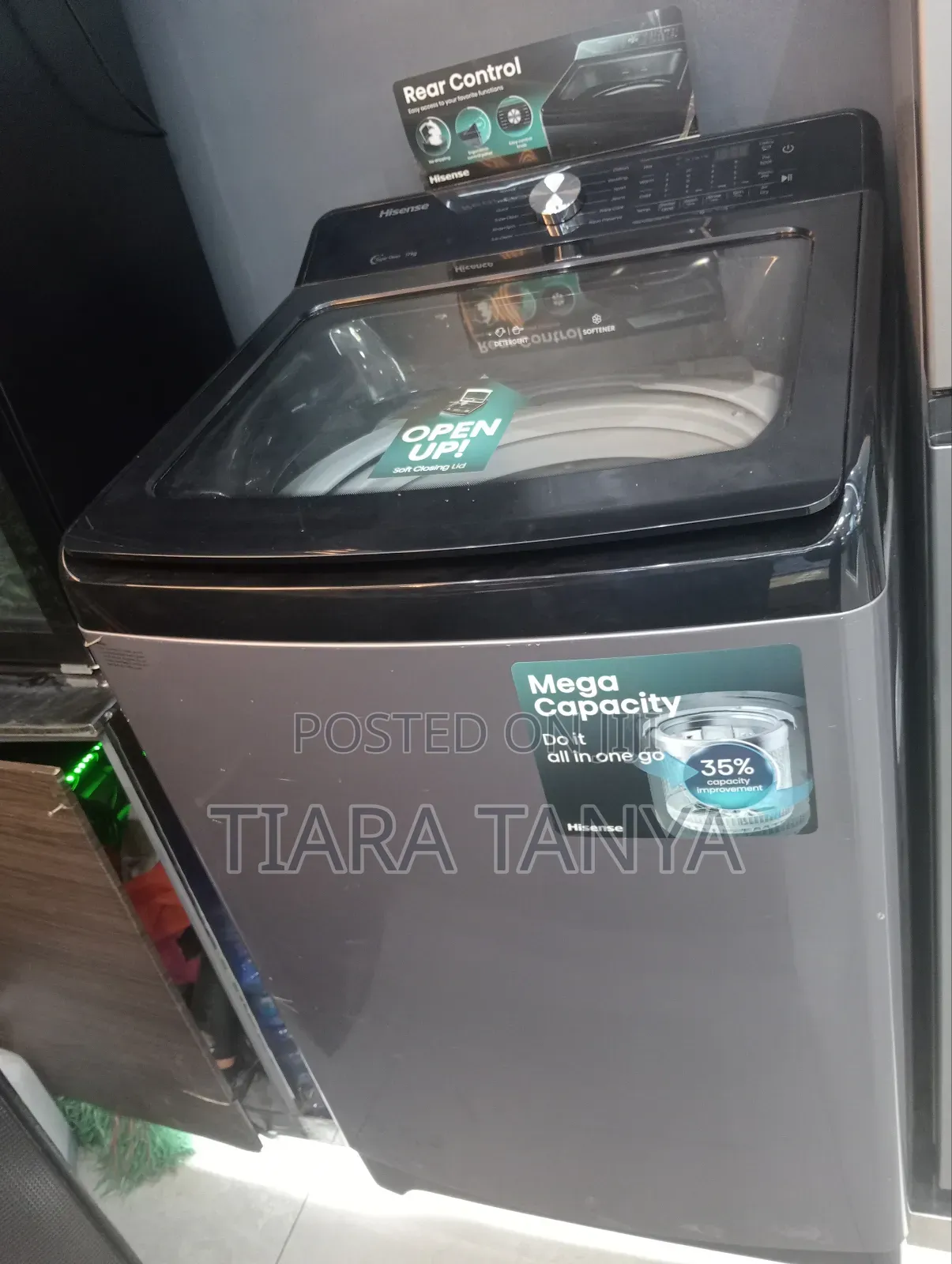Hisense 17kg Top Load Full Automatic Washing Machine