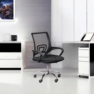 Office Chairs:Mesh Swivel Chair for Front Desk or Reception