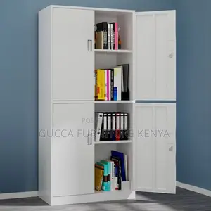 Office Cabinets:4-Door Vertical Document Storage Unit