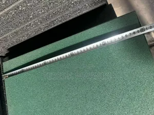 Rubber Tiles For  Gym 20mm× 500mm× 500mm (Green)