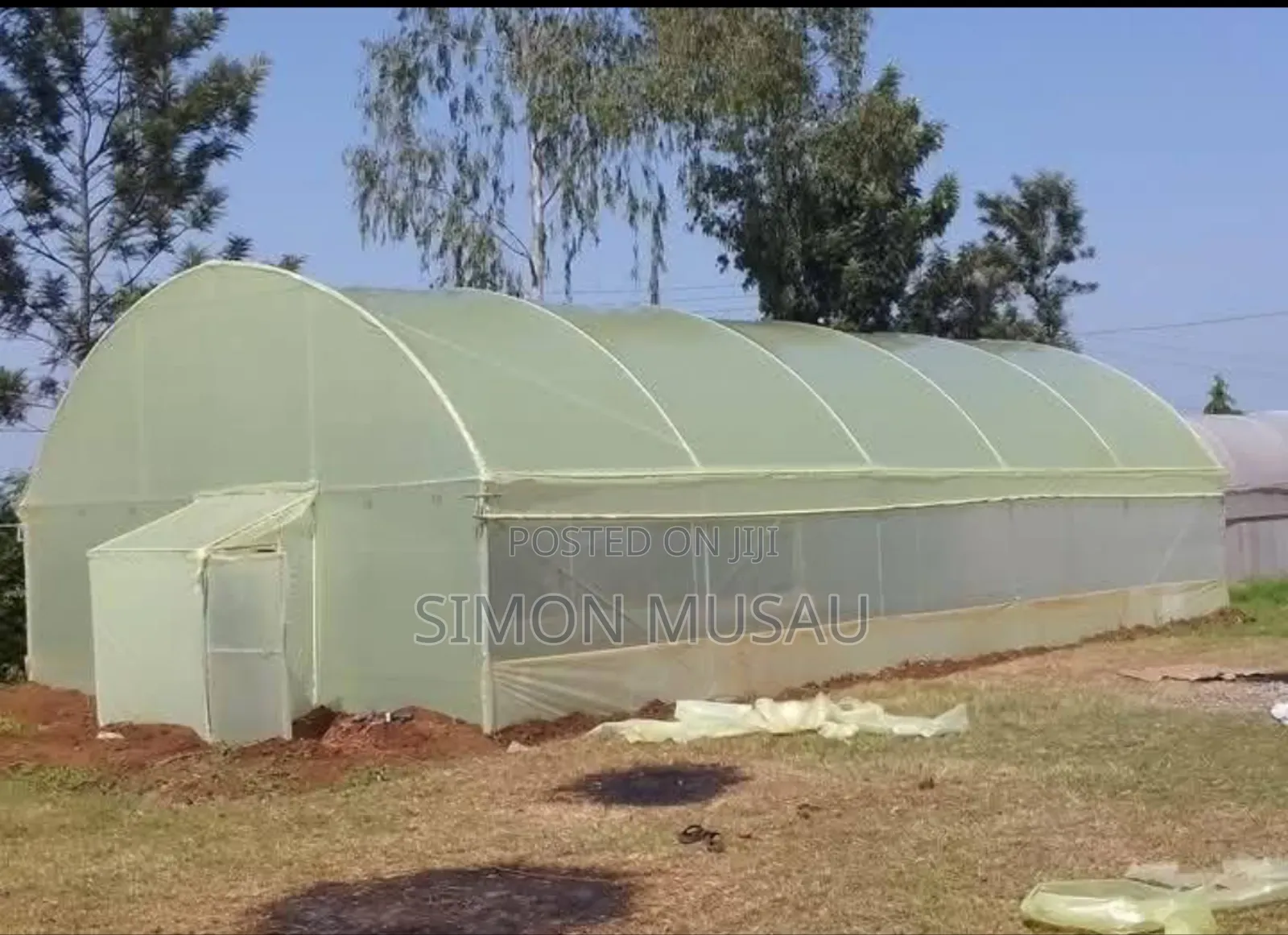 Greenhouse and Drip Irrigation System