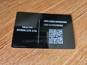 Aluminium Business Cards
