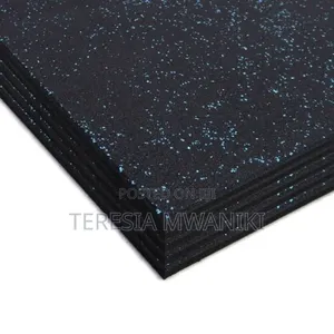 1m By 1m Rubber Floor  Gym Mats