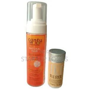 Cantu Shea Butter Mousse + Free Wax Stick