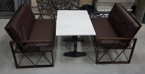 2 Seater Antique Metal Couches for Restaurant and Hotel.