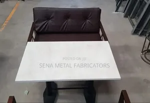 Restaurant Couches With Heavy Metal Frame.