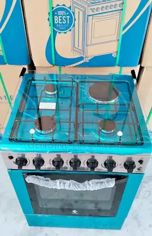 Euroken 60*65 3+1 Standing Cooker With Electric E-S3g