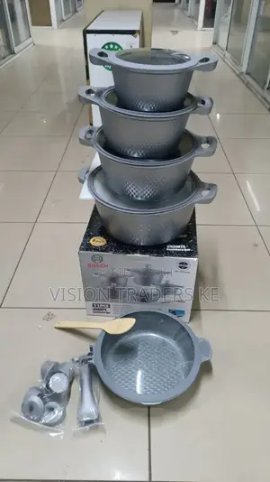 Bosch Germany 11pcs Cookware Set With Silicone Cover