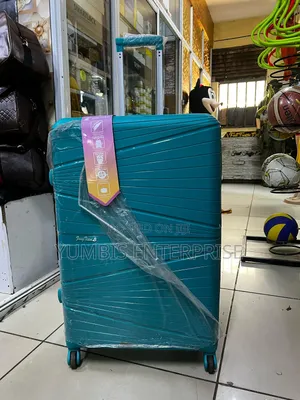 Turquoise Green Large Size Rubber Suitcase 1pc at 4500 72cm