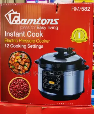 Instant Cooking Ramtons Pressure Cooker Rm/9
