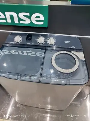 Hisense Washing Machine 8kg Twin Tub Semi Automatic
