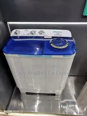 Hisense Washing Machine 7kg Twin Tub Semi Automatic