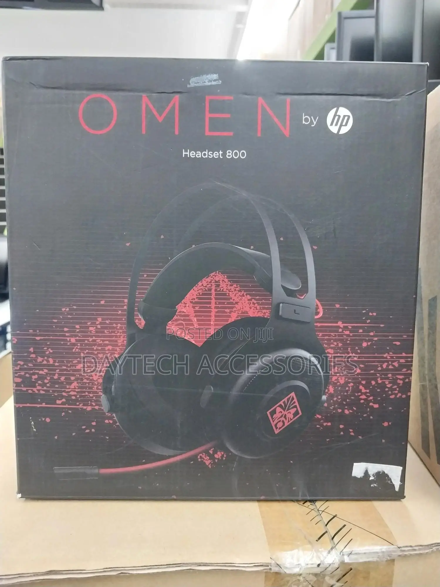 Hp Omen 800 Wired Gaming Headset With Retractable Microphone