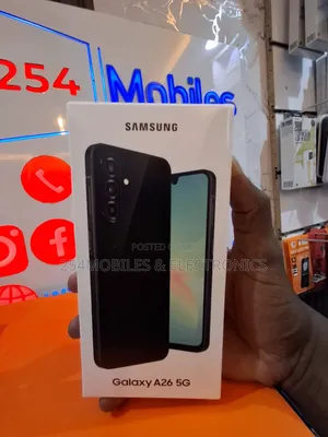 New Samsung Galaxy A26 256 GB Black