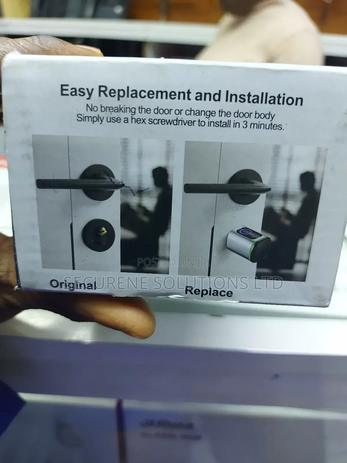 Keyless Smart Cylinder Lock,