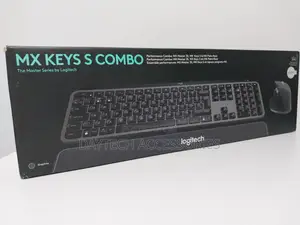Logitech Mx Keys Combo Keyboard/Mouse Combo Black Keyboard