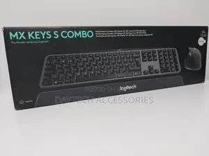 Logitech Mx Keys S Combo Bluetooth Keyboard Mouse Graphite
