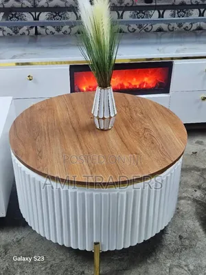 Coffee Table - Natural Round Top
