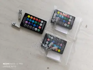 2 PCS Led Parking Lights /RGB Multicolor Glow Parking Bulbs