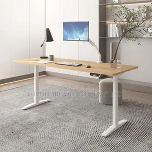 Clerical Desking:Ergonomic Electric Sit Stand 1400mm Desk