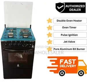 Double Ove Heater Full Euroken Standing Cooker / Oven Cooker
