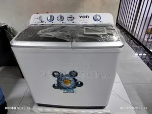 Von Washing Machine 13kg Twin Tub Semi Automatic VWM-13ahk