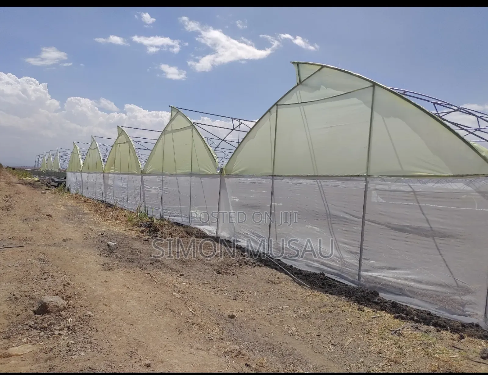 Greenhouse and Drip Irrigation System