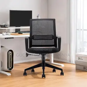Office Furniture:Low Back Swivel Mesh Staff Seat for Office