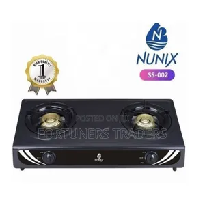 Two Burner, Stainless Steel Cooker