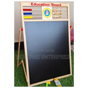 Blackboard Wooden Double Sided Drawing Blackboard