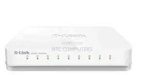 D-Link Des-1008c/B 8 Port 10/100base-T Unmanged Switch