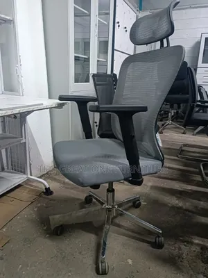 Vintage High Back Office Chair With Headrest Vs3qj