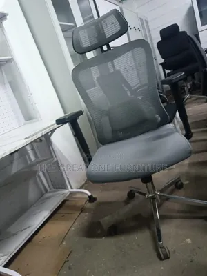 Quality Vision High Back Mesh Office Chair With Headrest J8h