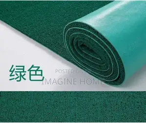 Green P.V.C Spaghetti Carpet