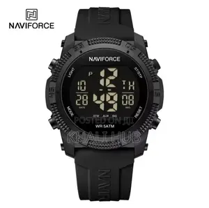 Naviforce Black LCD Digital Watch Naviforce Digital