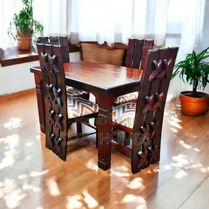 Dining Set Polished, Well Cushioned Dining Set
