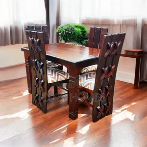 Dining Set, Sturdy and Stylish Dining Set for 4