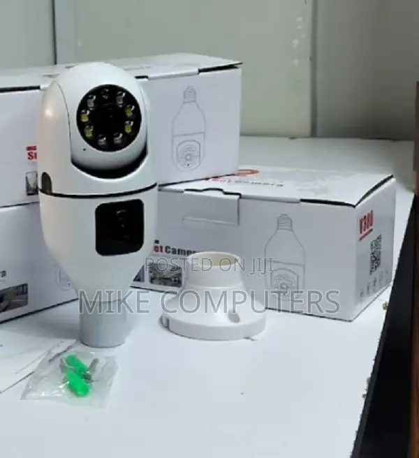 Bulb PTZ Camera *Spy Camera With Audio