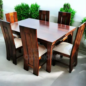 Dining Table, Polished Dining Table With a Mirror Finish