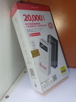 Power Bank 20000 Mah With Over Charge Protection