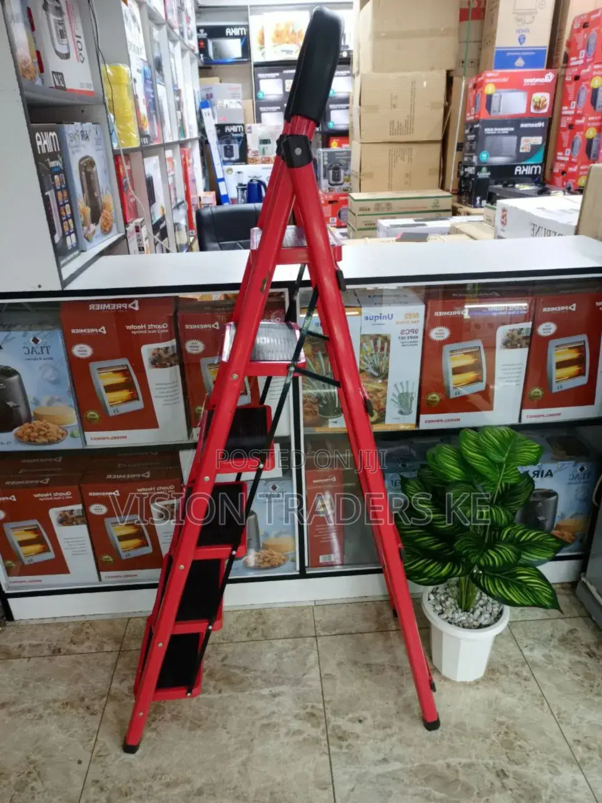 Step Ladder Aluminium Foldable 6 Step Ladder